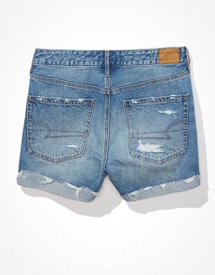 AE Low-Rise Denim Tomgirl Short