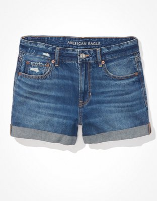AE Low-Rise Denim Tomgirl Short