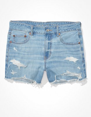 AE Low-Rise Denim Tomgirl Short