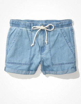 AE Low-Rise Denim Tomgirl Short