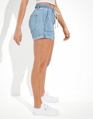 AE Low-Rise Denim Tomgirl Short