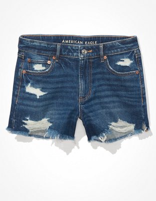 Женские брюки American Eagle AE Low-Rise Tomgirl Short — фото 3