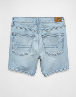 AE Strigid Super High-Waisted 6" Relaxed Denim Short