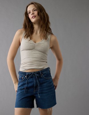 AE 6" Strigid Super High-Waisted Relaxed Denim Short
