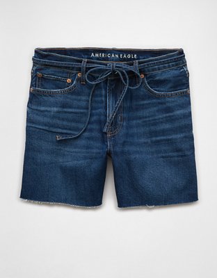 AE 6 Strigid Super High-Waisted Relaxed Denim Short