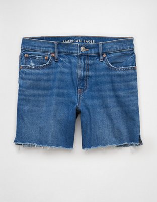 AE 6 Strigid Super High-Waisted Relaxed Denim Short