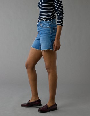 AE 6" Strigid Super High-Waisted Relaxed Denim Short