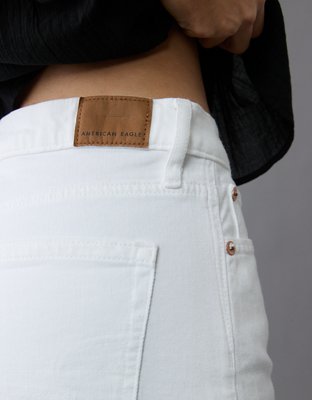 AE Strigid Denim Short Cintura Super Alta Relajado de 6"