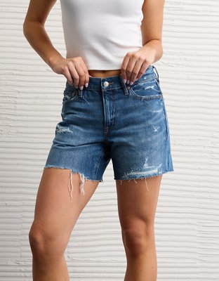 AE 6" Strigid Super High-Waisted Relaxed Denim Short