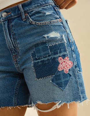 AE 6" Strigid Super High-Waisted Relaxed Denim Short