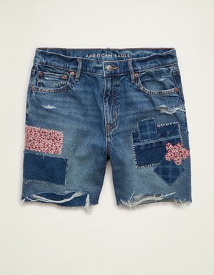 AE 6" Strigid Super High-Waisted Relaxed Denim Short
