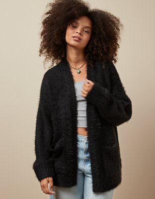 AE Whoa So Cozy Fuzzy Cardigan