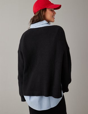 AE Oversized Button Front Cardigan Yorkdale Mall