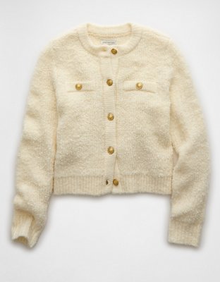 Aerie boucle cardigan deals
