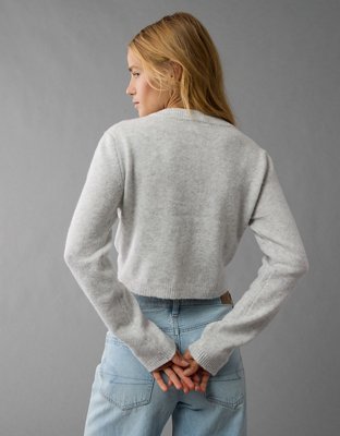 AE Whoa So Soft Crew Neck Lady Cardigan