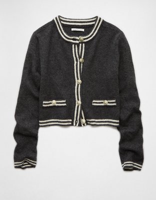 AE Whoa So Soft Crew Neck Lady Cardigan