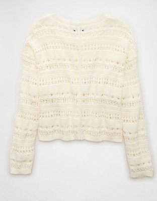 AE Open Stitch Cardigan