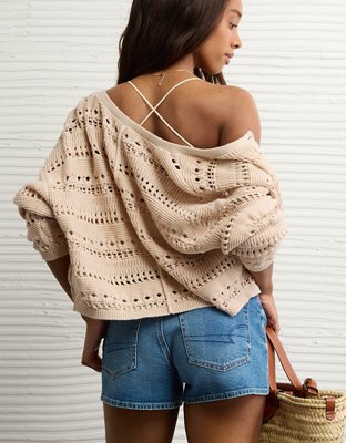 AE Open Stitch Cardigan