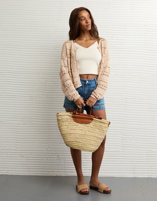 AE Open Stitch Cardigan