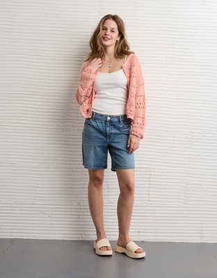 AE Open Stitch Cardigan | American Eagle