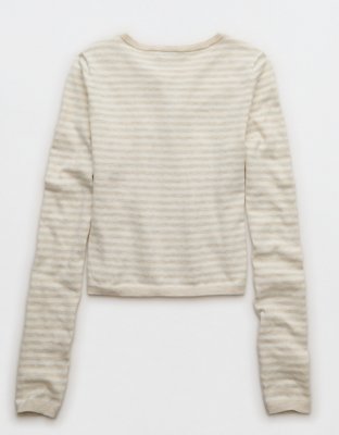 AE Button-Up Cardigan Sweater