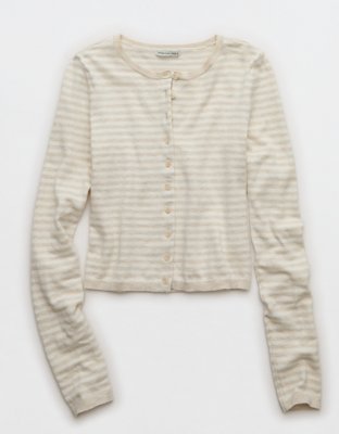 AE Button-Up Cardigan Sweater