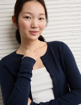 AE Button-Up Cardigan Sweater