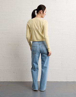 AE Classic Slim Button-Up Cardigan