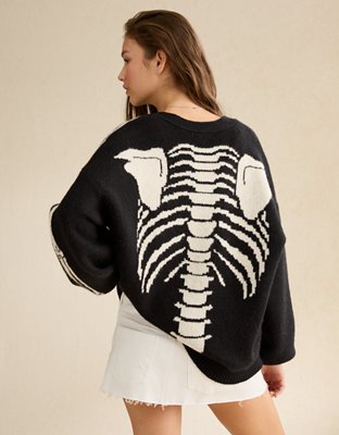 AE Whoa So Soft Skeleton Cardigan