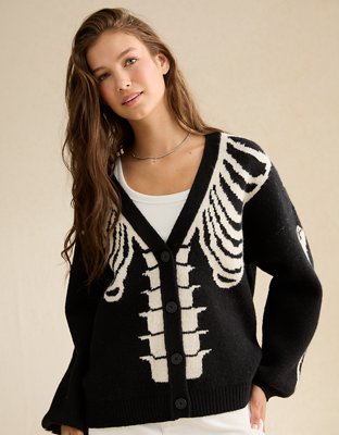 AE Whoa So Soft Skeleton Cardigan