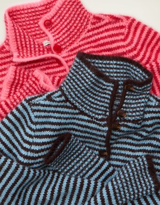 AE Mock Neck Cardigan Sweater