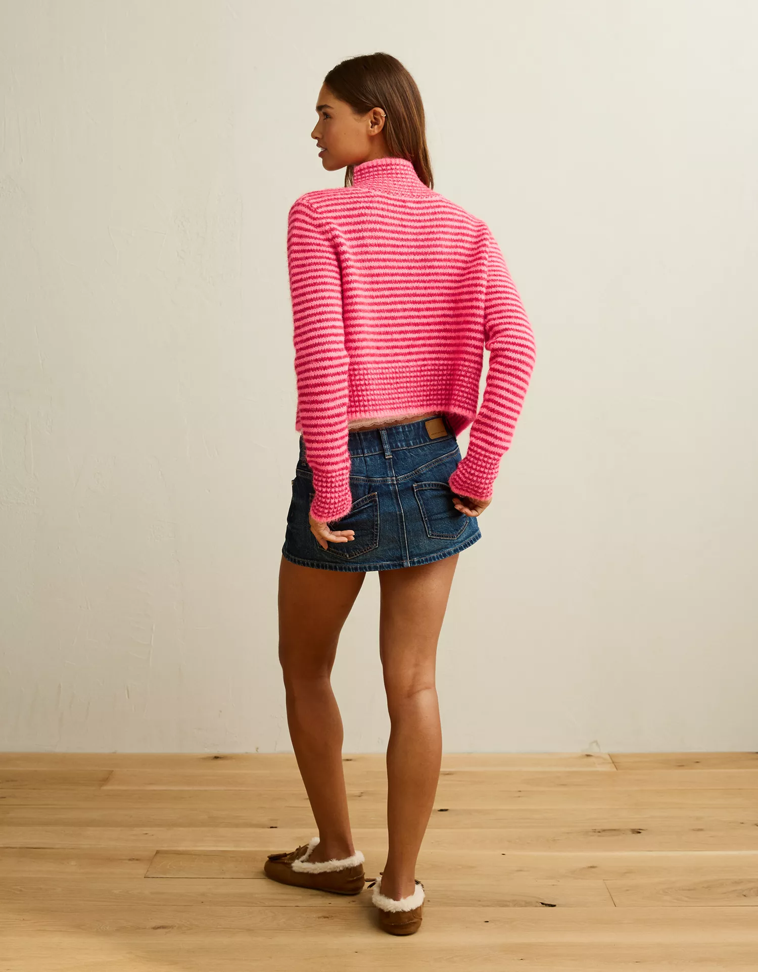 AE Mock Neck Cardigan Sweater - thumbnail 10
