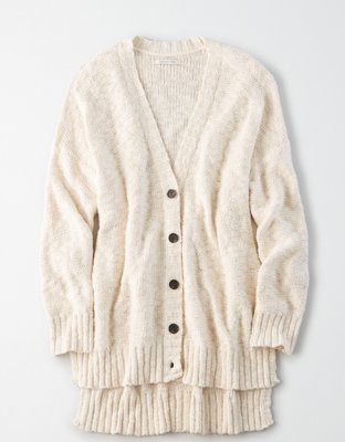 grey american eagle sweater