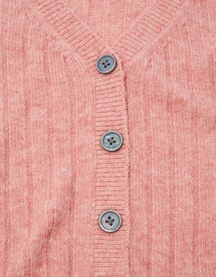 AE Cropped Dreamspun Button Up Cardigan