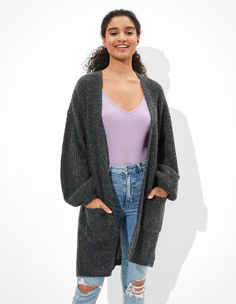 Женские кардиганы American Eagle AE Oversized Dreamspun Cardigan