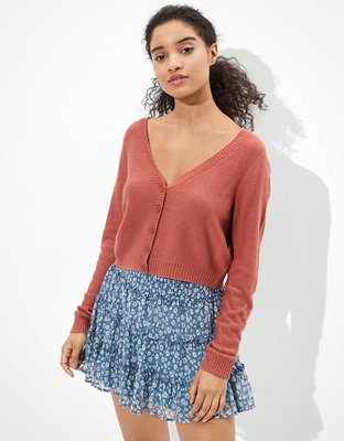 AE Cropped Cardigan