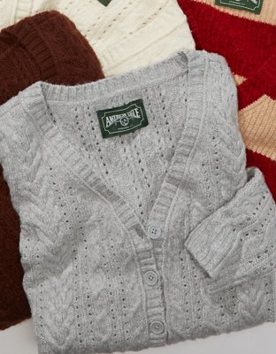 American eagle button outlet up sweater