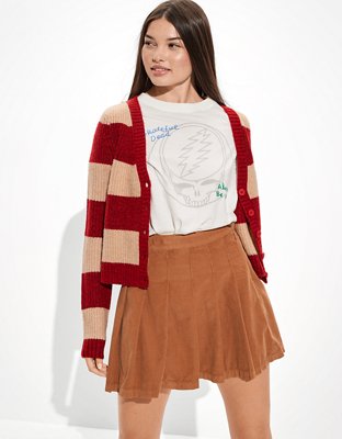 Женские кардиганы American Eagle AE Striped Cropped Cardigan — фото 2