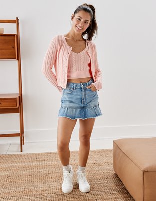 AE Cable Knit Cardigan