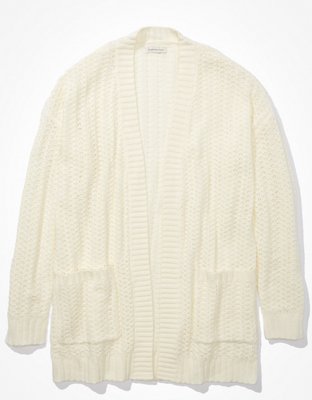 Женские кардиганы American Eagle AE Long Open Cardigan — фото 4