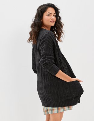 AE Long Open Cardigan