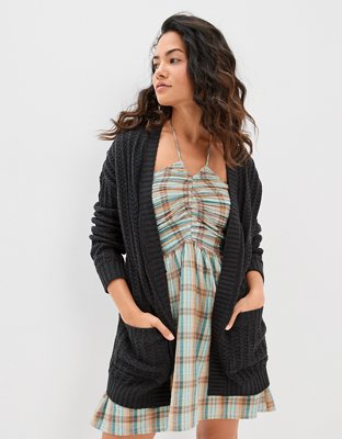 AE Long Open Cardigan AE