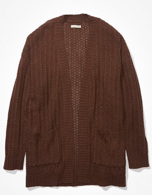AE Long Open Cardigan