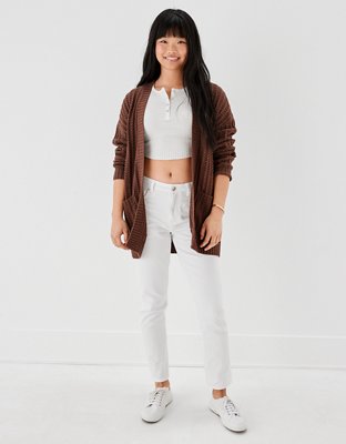 AE Long Open Cardigan