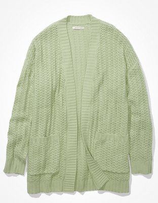 AE Long Open Cardigan