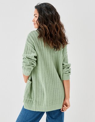 AE Long Open Cardigan