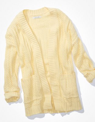 AE Long Open Cardigan