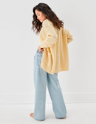 AE Long Open Cardigan