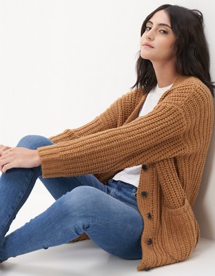 American eagle 2025 slouchy cardigan