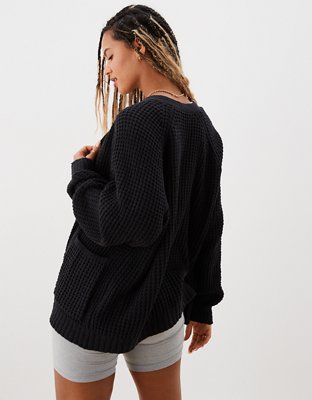 Женские кардиганы American Eagle AE Chenille Cardigan — фото 2